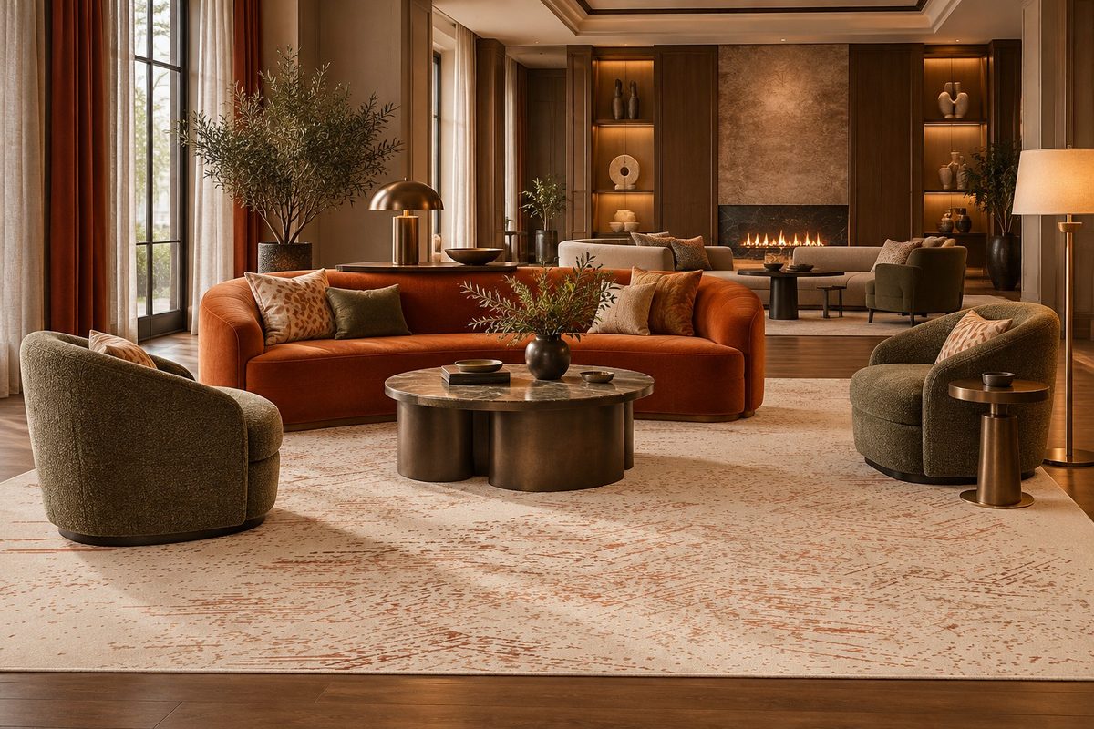 Quiet · Hatch rug by ligea, visualisation for the trend Texture
