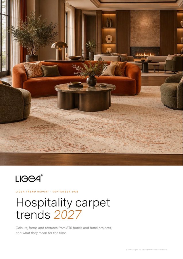 Cover of the report Hospitality carpet trends 2027