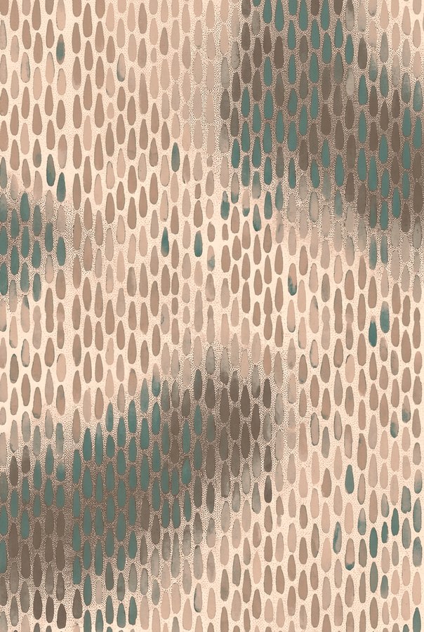 Peach & Teal