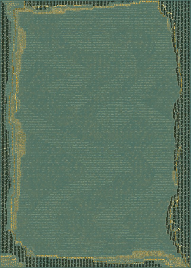 Teal & Mustard