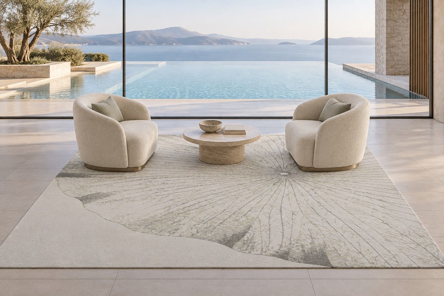 Lotus rug by ligea in Herbarium, spa visualisation