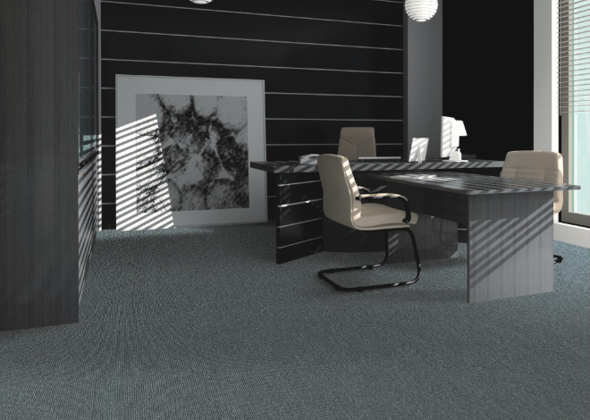 grey carpet tiles for work spaces in offices suitable under chairs